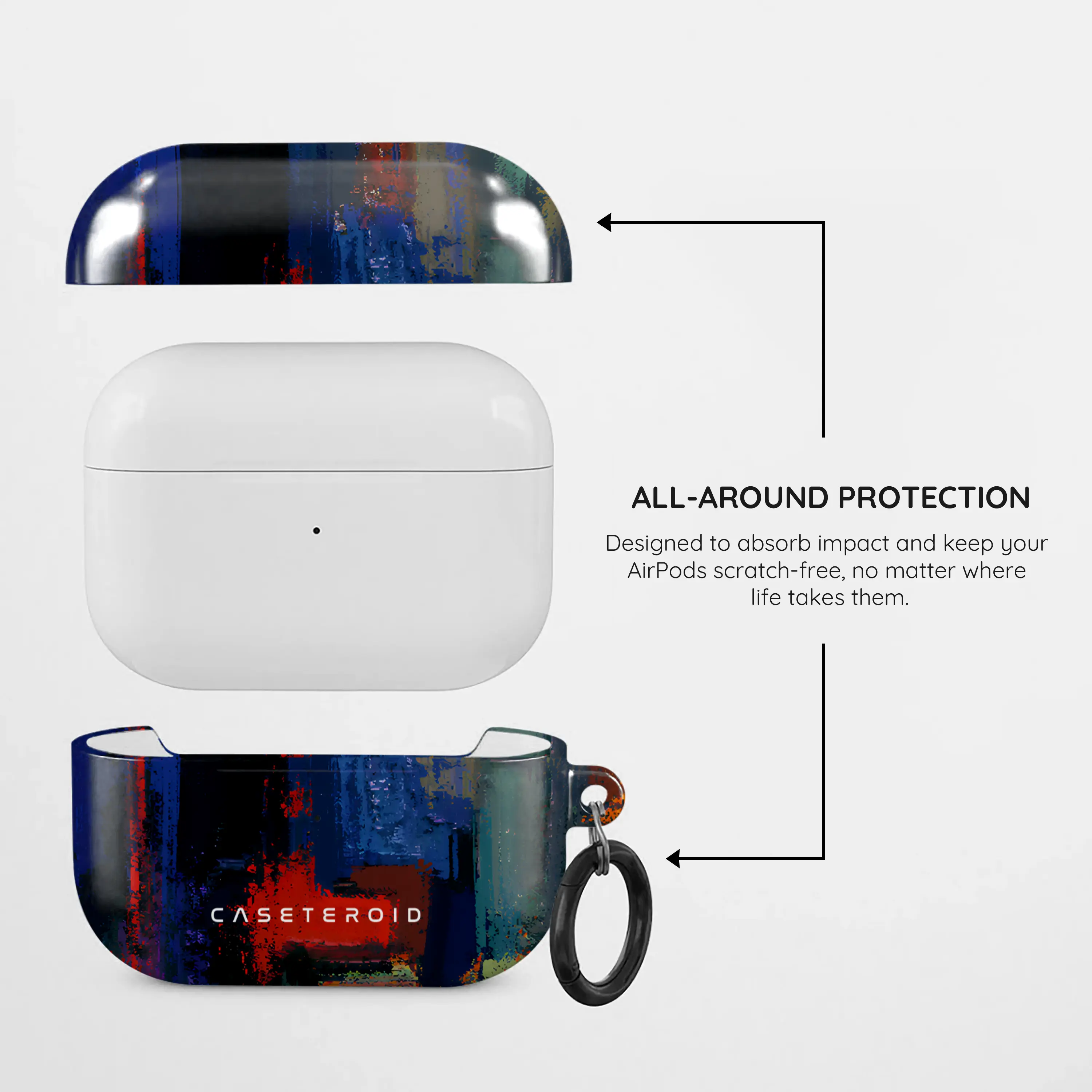 Rainbow Canvas - AirPods Pro Case