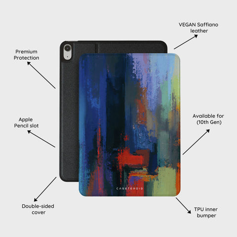 Rainbow Canvas - iPad 10.9 (10th Gen) Case