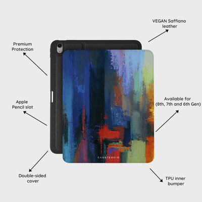 Rainbow Canvas - iPad Air 13 (8th/7th/6th Gen) Case
