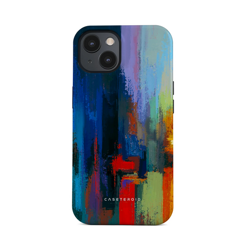 Rainbow Canvas - iPhone 13 Case
