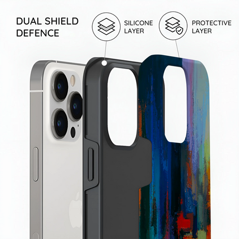 Rainbow Canvas - iPhone 13 Pro Case