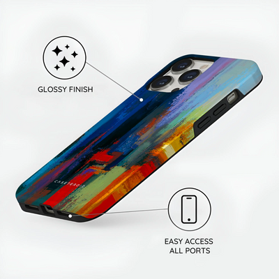 Rainbow Canvas - iPhone 13 Pro Case