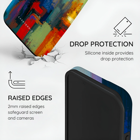 Rainbow Canvas - iPhone 13 Case
