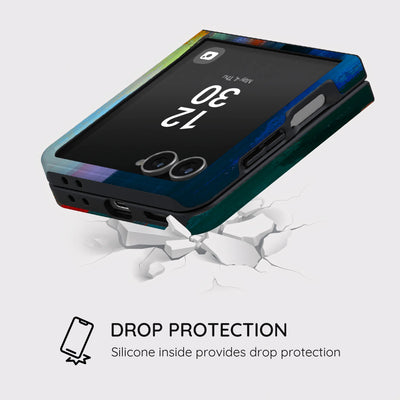 Rainbow Canvas - Samsung Galaxy Z Flip 7 Case