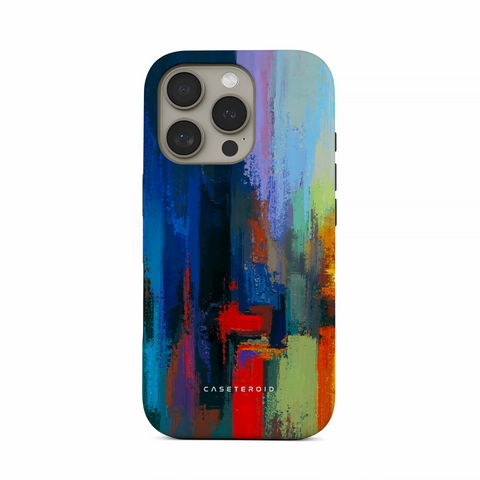 Rainbow Canvas - iPhone 16 Pro Max Case