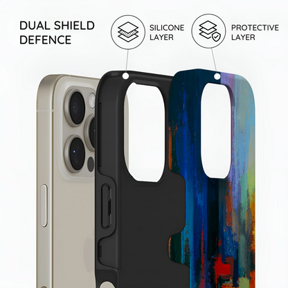 Rainbow Canvas - iPhone 16 Pro Max Case
