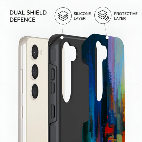 Rainbow Canvas - Samsung Galaxy S23 Plus Case