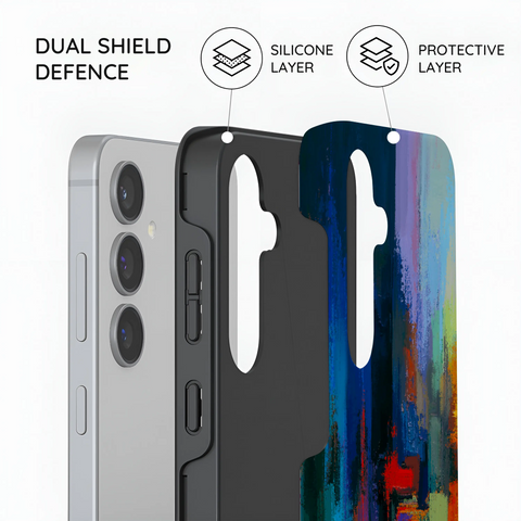 Rainbow Canvas - Samsung Galaxy S24 Plus Case