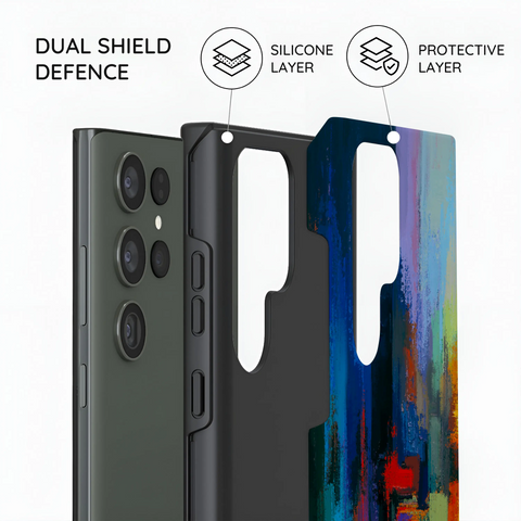 Rainbow Canvas - Samsung Galaxy S23 Ultra Case