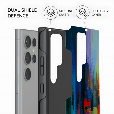 Rainbow Canvas - Samsung Galaxy S24 Ultra Case
