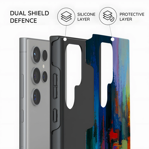 Rainbow Canvas - Samsung Galaxy S24 Ultra Case