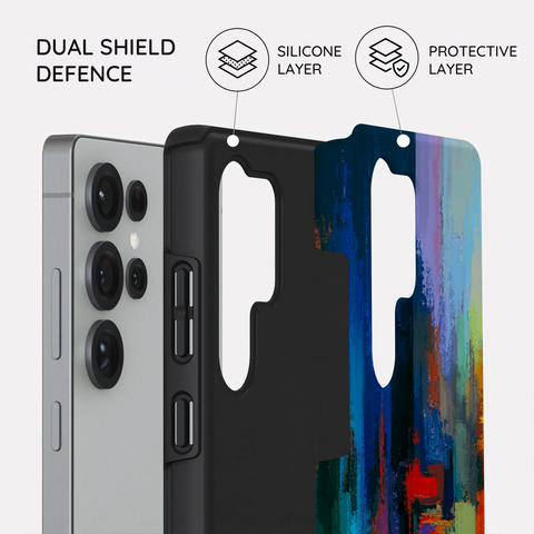 Rainbow Canvas - Samsung Galaxy S25 Ultra Case