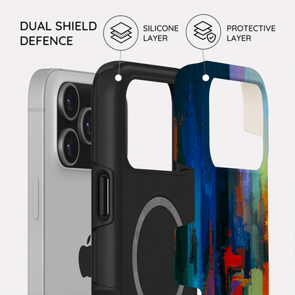 Rainbow Canvas - iPhone 17 Pro Max Case