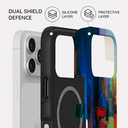 Rainbow Canvas - iPhone 17 Pro Case