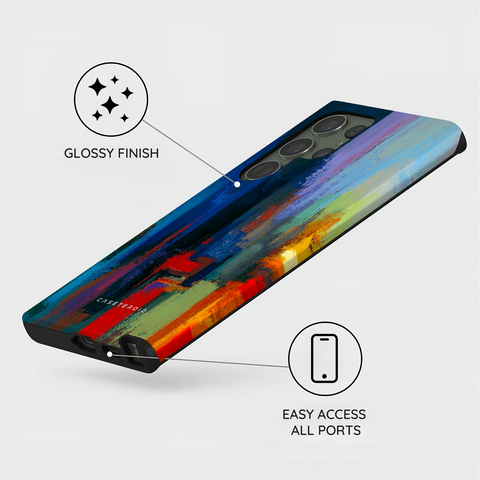 Rainbow Canvas - Samsung Galaxy S23 Ultra Case