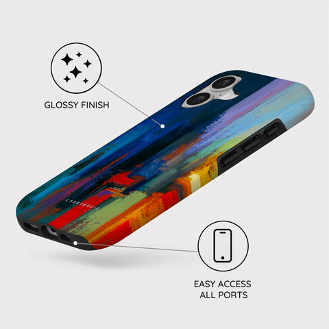Rainbow Canvas - iPhone 17 Case