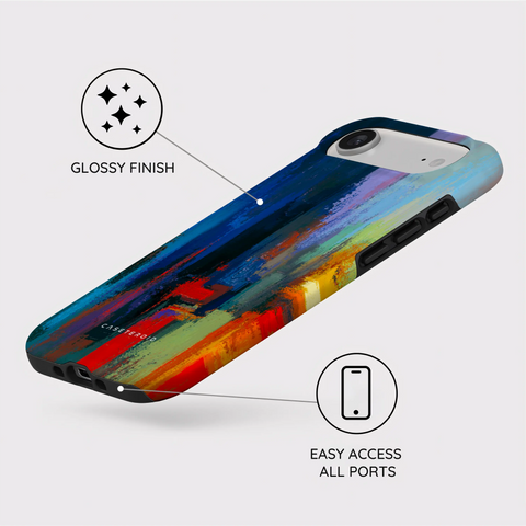 Rainbow Canvas - iPhone Air Case