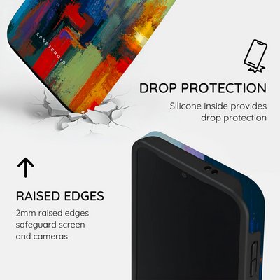 Rainbow Canvas - Samsung Galaxy S24 Case