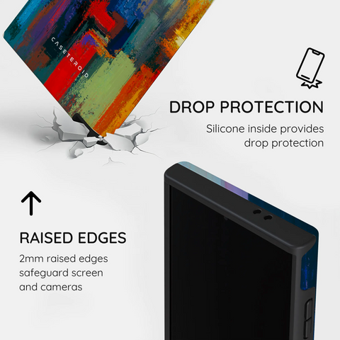 Rainbow Canvas - Samsung Galaxy S24 Ultra Case