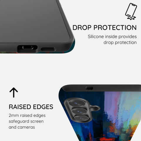 Rainbow Canvas - Samsung Galaxy S23 Case