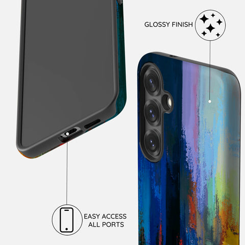 Rainbow Canvas - Samsung Galaxy S23 Case