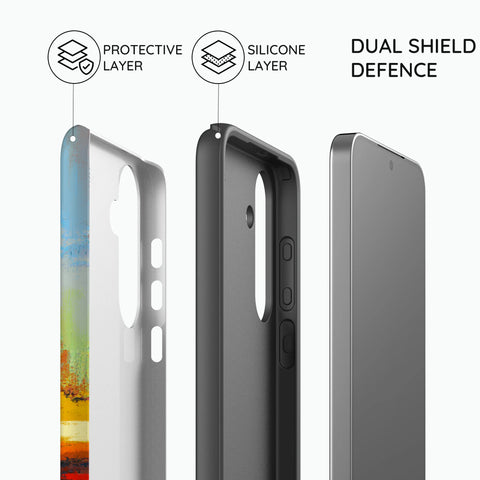 Rainbow Canvas - Samsung Galaxy S23 Case