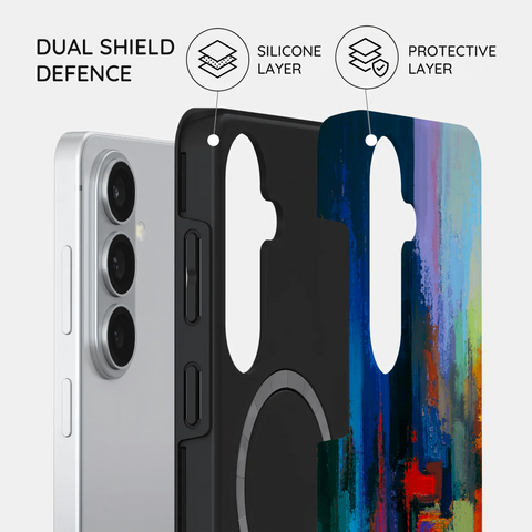 Rainbow Canvas - Samsung Galaxy S26 Plus Case