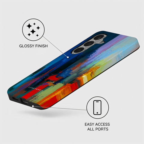Rainbow Canvas - Samsung Galaxy S26 Plus Case