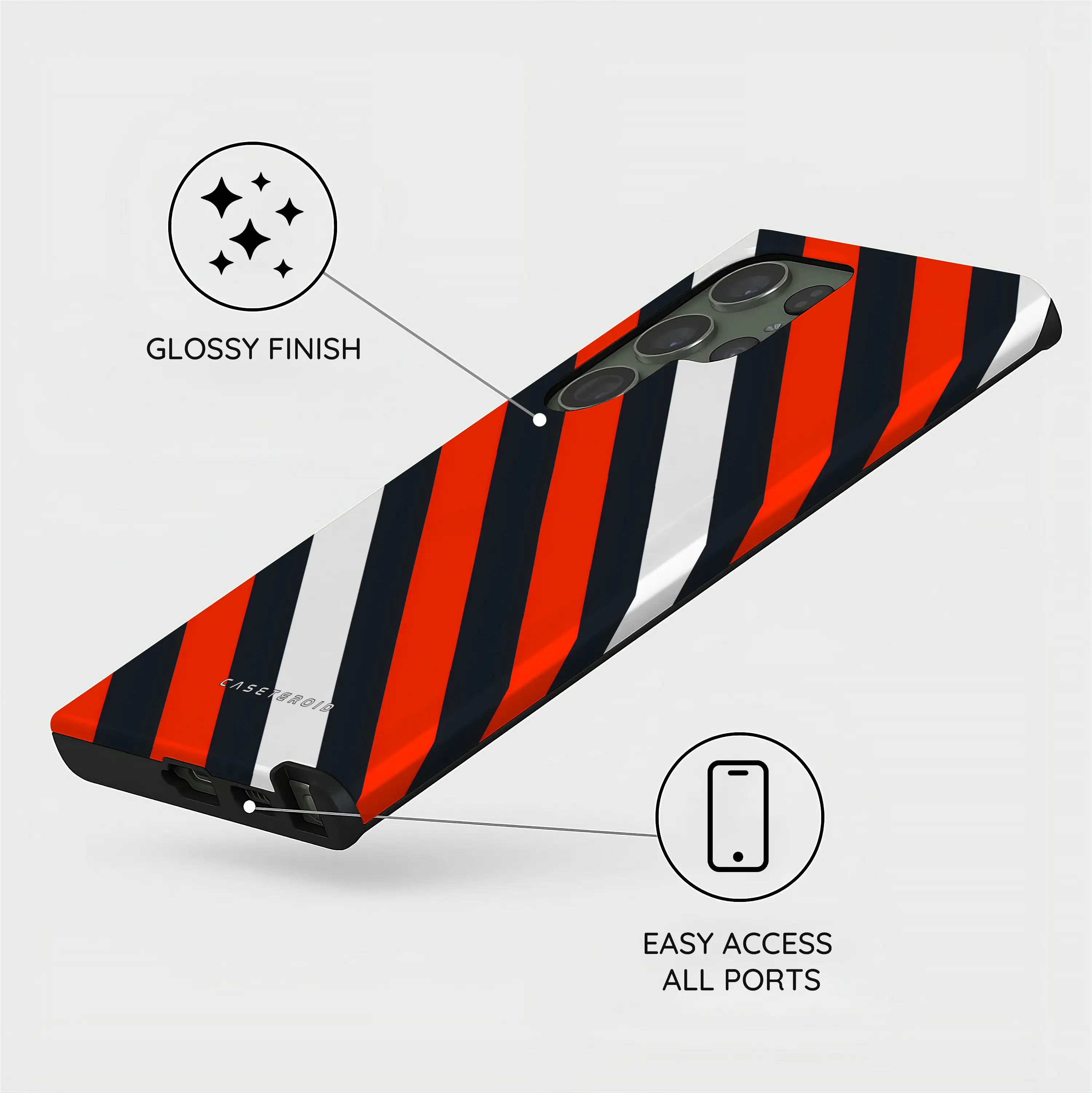 Redline - Samsung Galaxy S23 Ultra Case