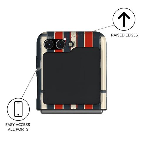 Retro Drive - Samsung Galaxy Z Flip 5 Case