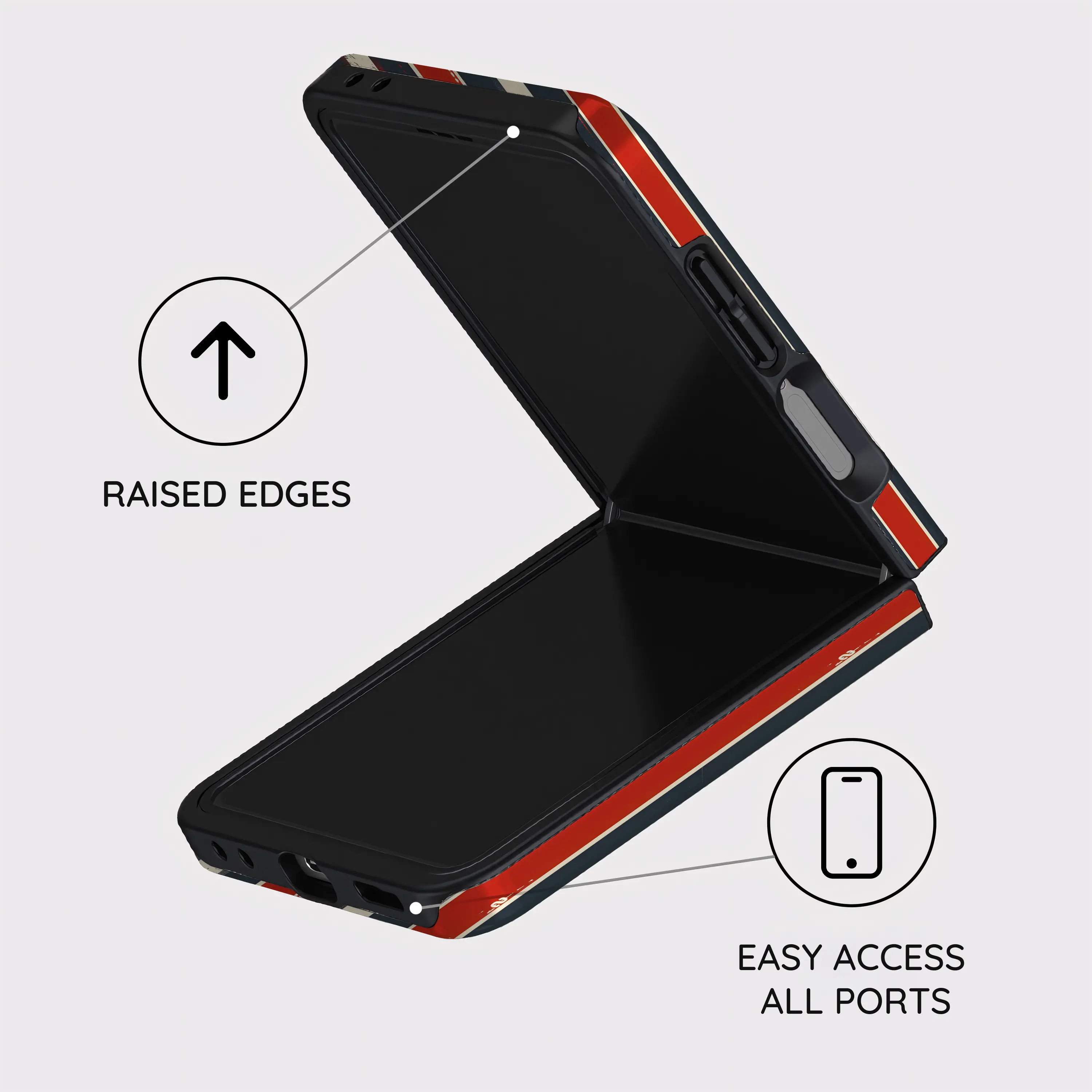 Retro Drive - Samsung Galaxy Z Flip 7 Case