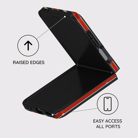 Retro Drive - Samsung Galaxy Z Flip 7 Case