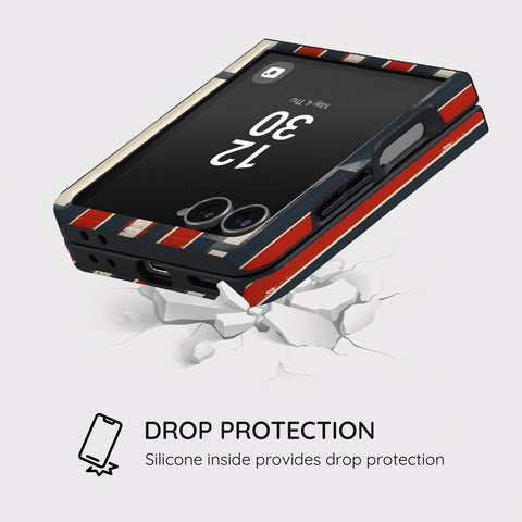 Retro Drive - Samsung Galaxy Z Flip 7 Case