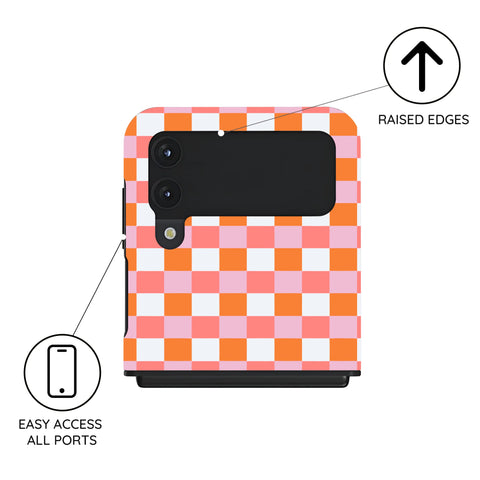 Retro Picnic - Samsung Galaxy Z Flip 4 Case