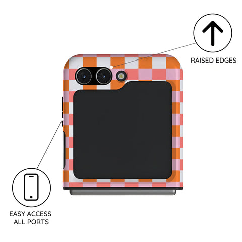 Retro Picnic - Samsung Galaxy Z Flip 5 Case