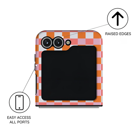 Retro Picnic - Samsung Galaxy Z Flip 6 Case