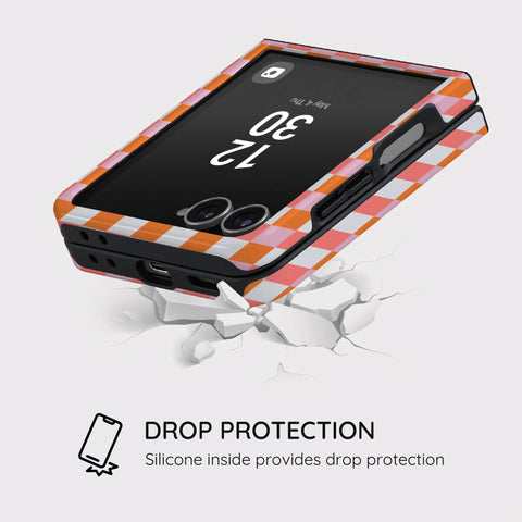 Retro Picnic - Samsung Galaxy Z Flip 7 Case