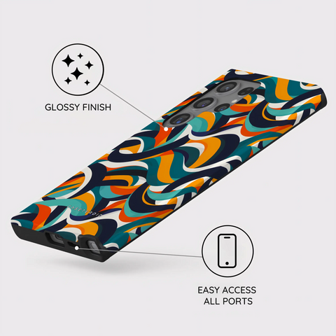 Ribbon Flow - Samsung Galaxy S24 Ultra Case