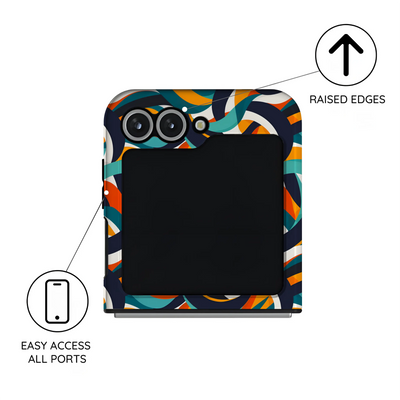 Ribbon Flow - Samsung Galaxy Z Flip 6 Case