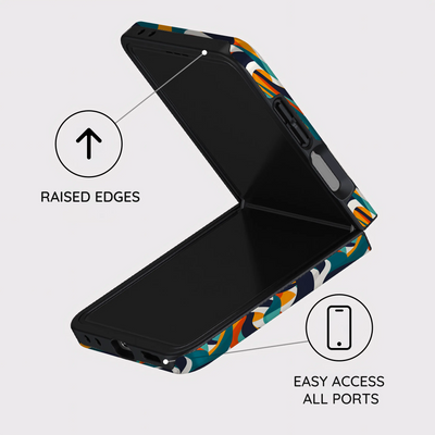 Ribbon Flow - Samsung Galaxy Z Flip 7 Case