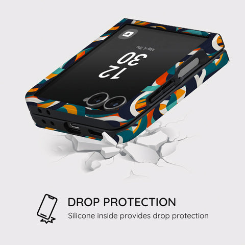 Ribbon Flow - Samsung Galaxy Z Flip 7 Case