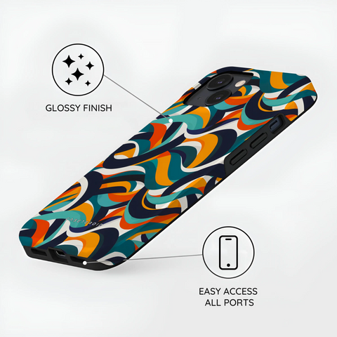 Ribbon Flow - iPhone 13 Mini Case