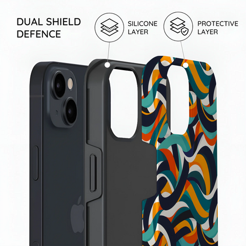 Ribbon Flow - iPhone 15 Plus Case