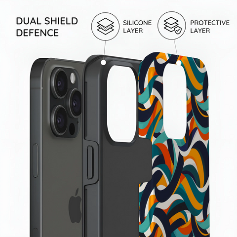 Ribbon Flow - iPhone 15 Pro Case