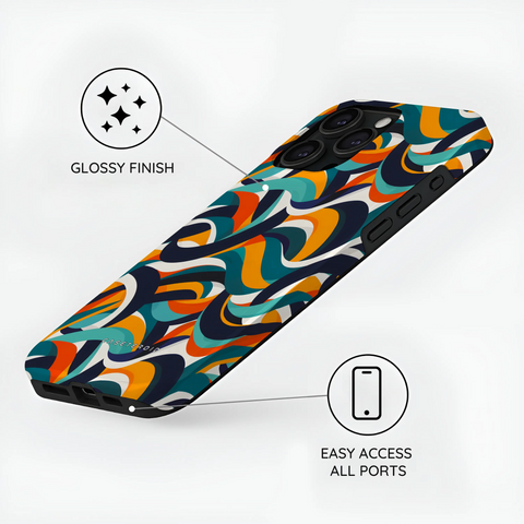 Ribbon Flow - iPhone 15 Pro Case