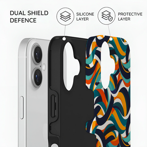 Ribbon Flow - iPhone 16 Case