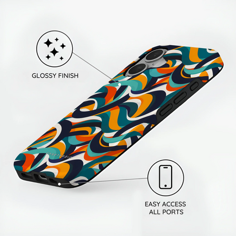 Ribbon Flow - iPhone 16 Case
