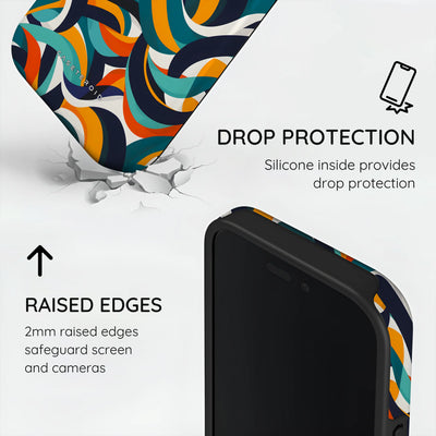 Ribbon Flow - iPhone 16 Case