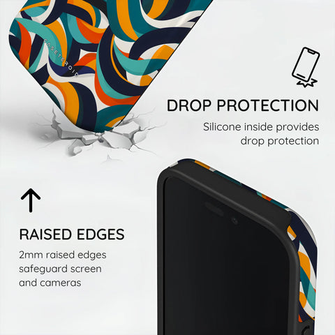 Ribbon Flow - iPhone 16 Case