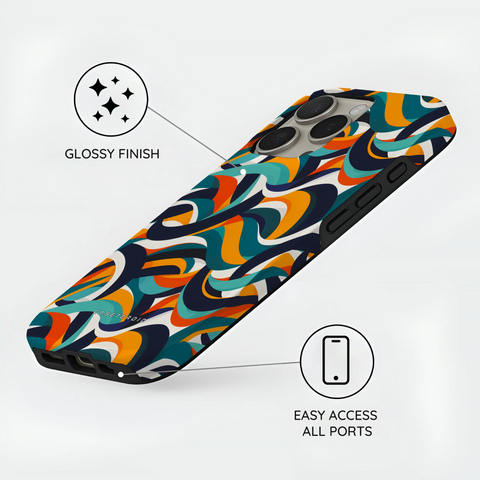 Ribbon Flow - iPhone 16 Pro Case